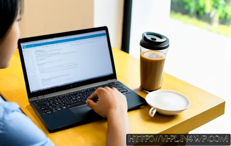 질의응답 세션 후기 작성법 - Photorealistic Vietnamese professional at a tidy home office desk, thoughtfully writing a Q&A sessio...